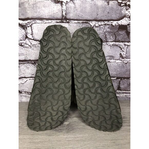 Birkenstock Milano Army Green Leather Ankle Strap Sandals Women’s Sz 37EU/6M US - Picture 14 of 16